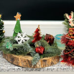 Adventsgedecke vom Weihnachtsbasteln 2025